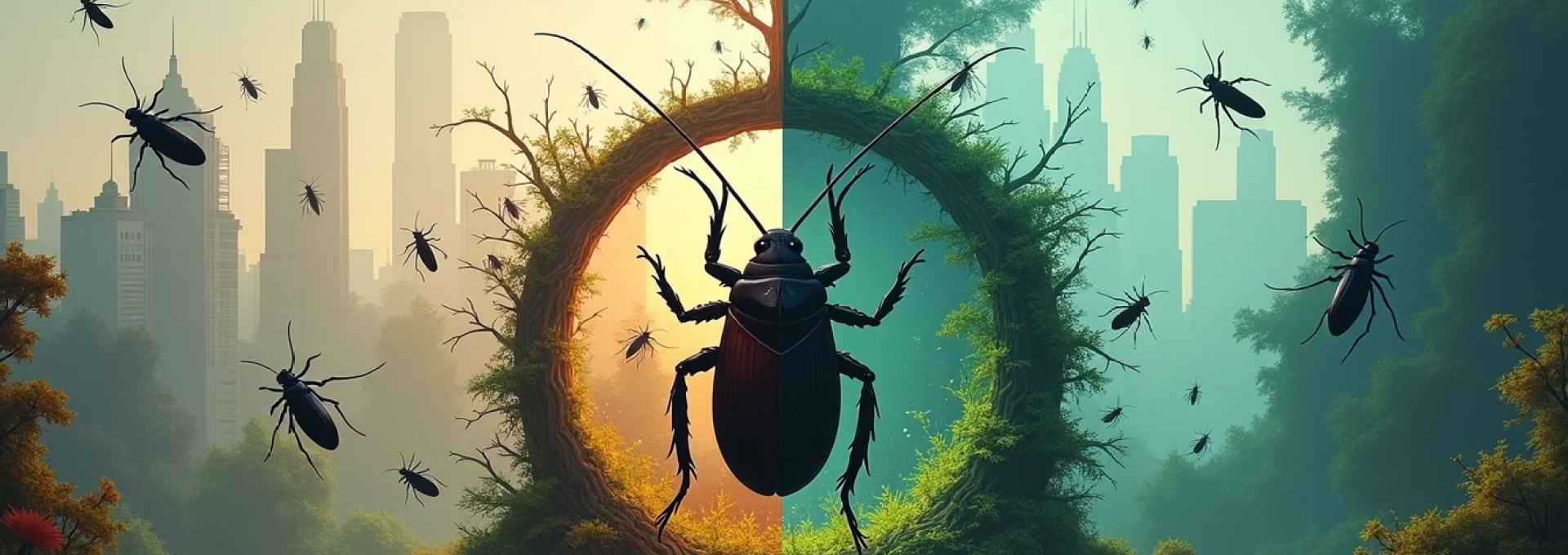 les cafards invasifs