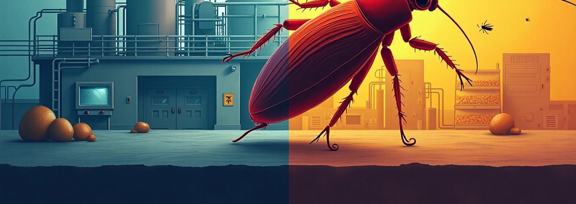 nuisibles de l'industrie agroalimentaire